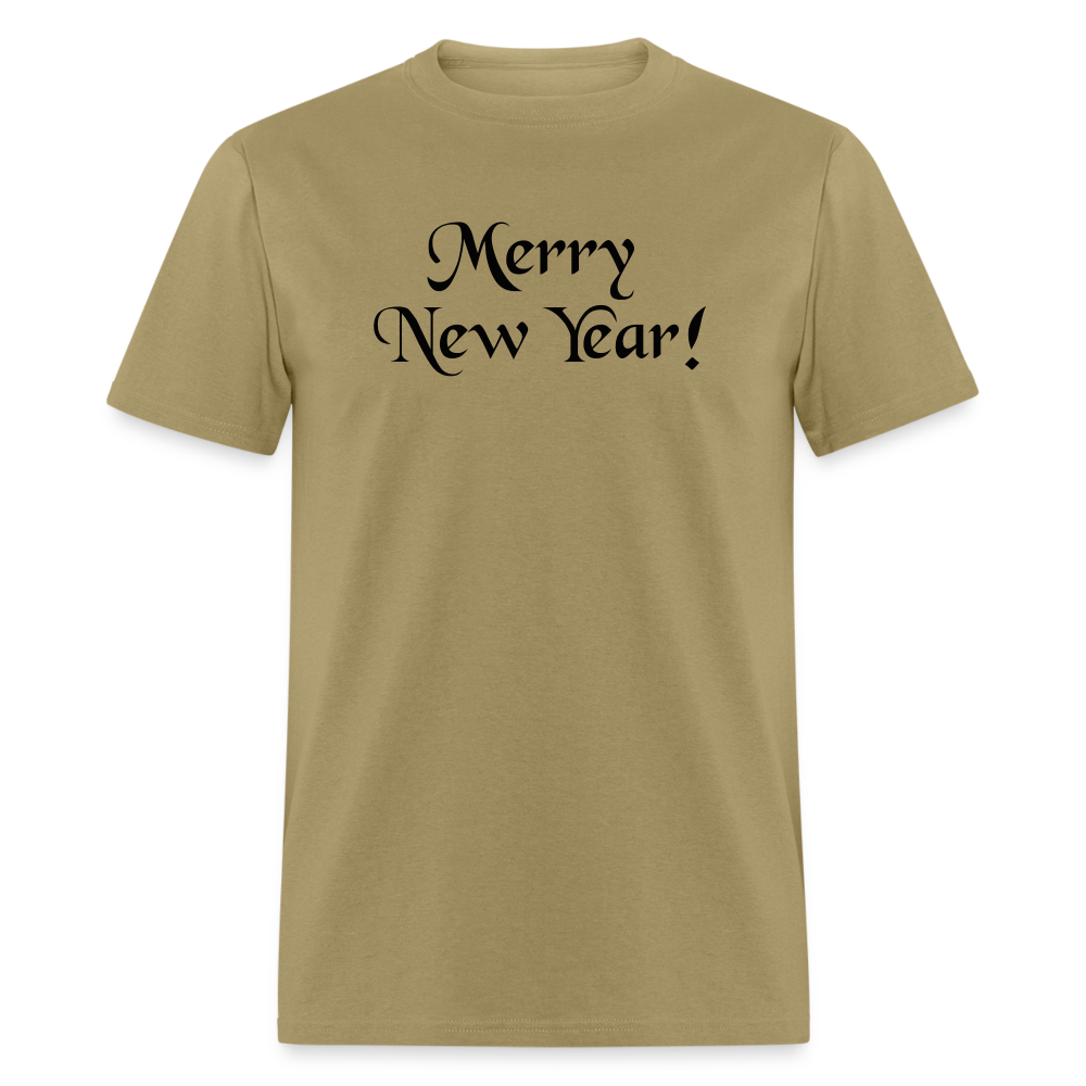 Merry New Year T-Shirt - khaki