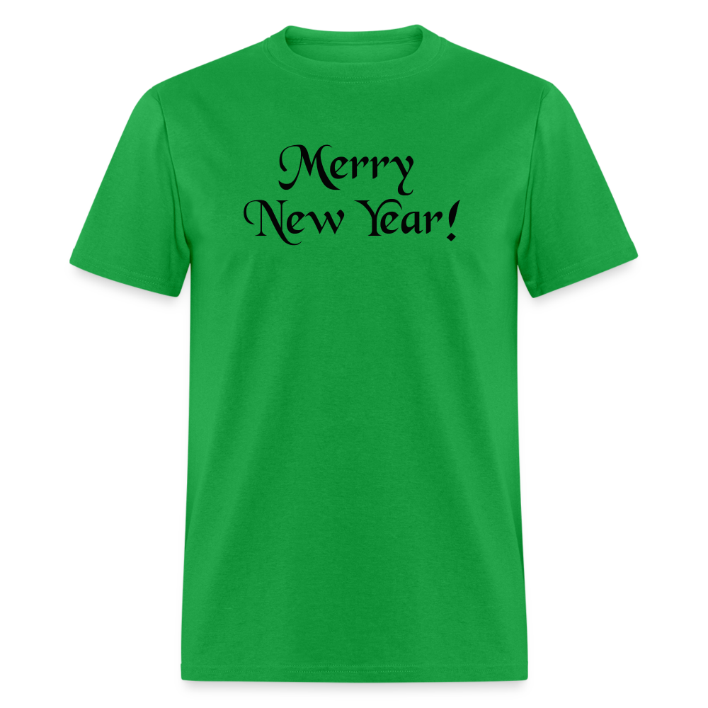 Merry New Year T-Shirt - bright green