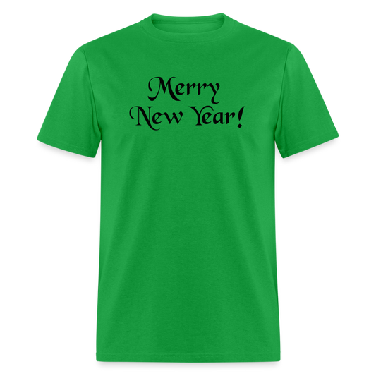 Merry New Year T-Shirt - bright green