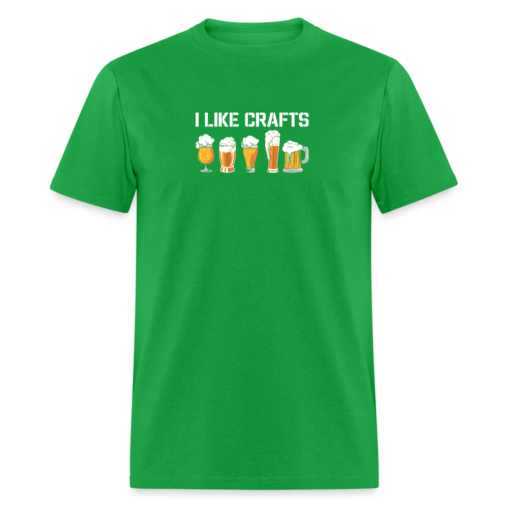 I Like Crafts T-Shirt - bright green