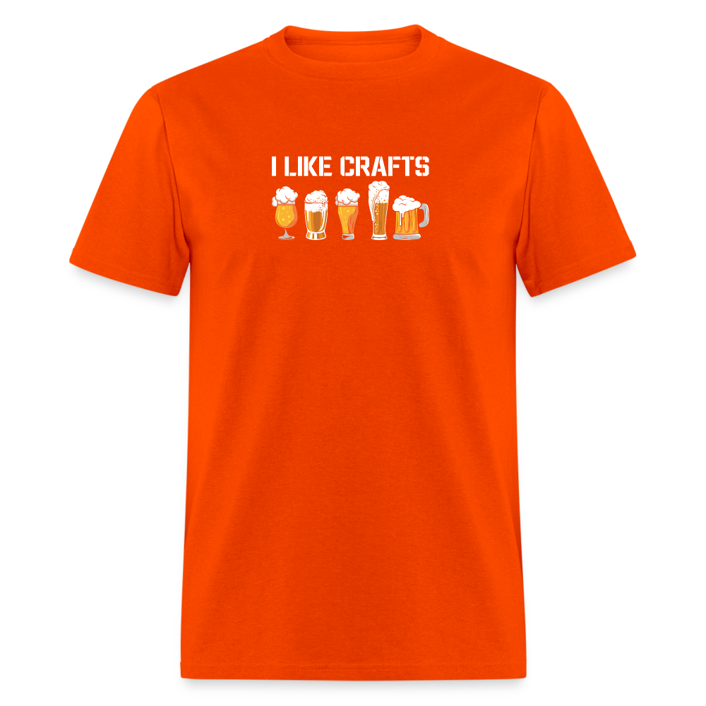 I Like Crafts T-Shirt - orange