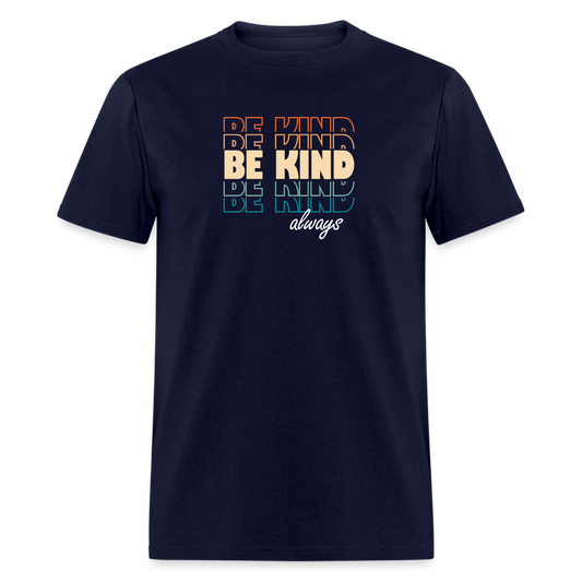 Be Kind Always T-Shirt - navy