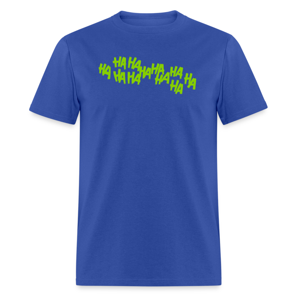 HAHAHAHA T-Shirt - royal blue