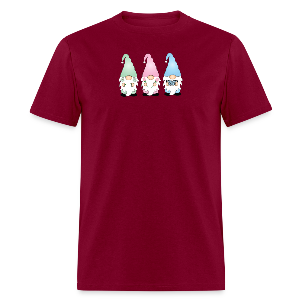 Easter Gnomes Classic T-Shirt - burgundy