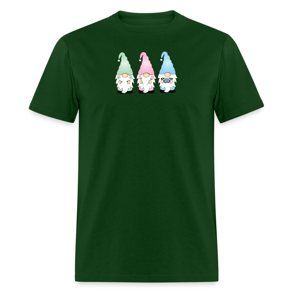 Easter Gnomes Classic T-Shirt - forest green