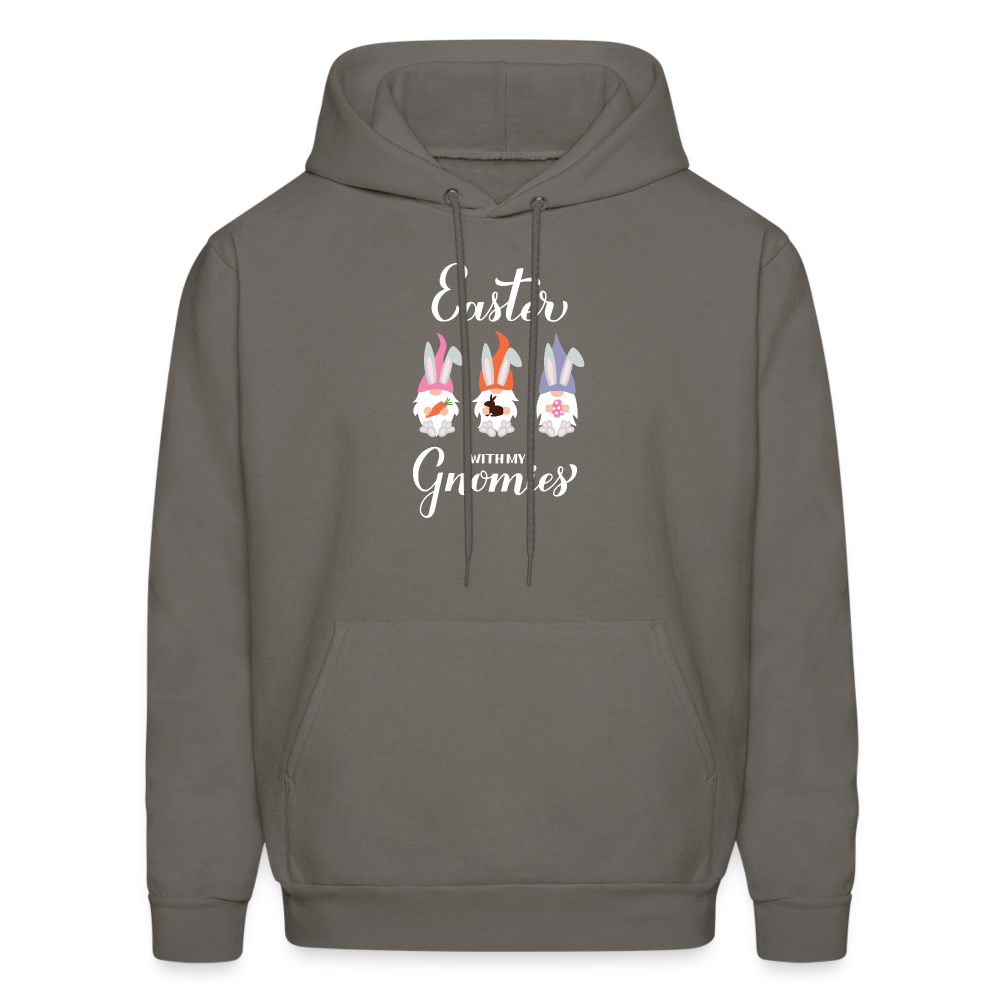 Easter Gnomies Hoodie - asphalt gray