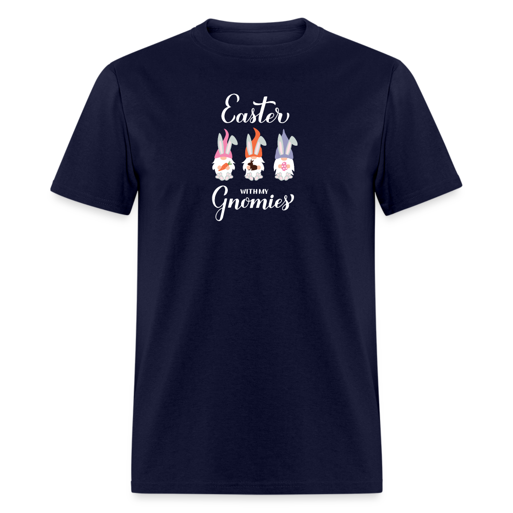 Easter Gnomies Classic T-Shirt - navy