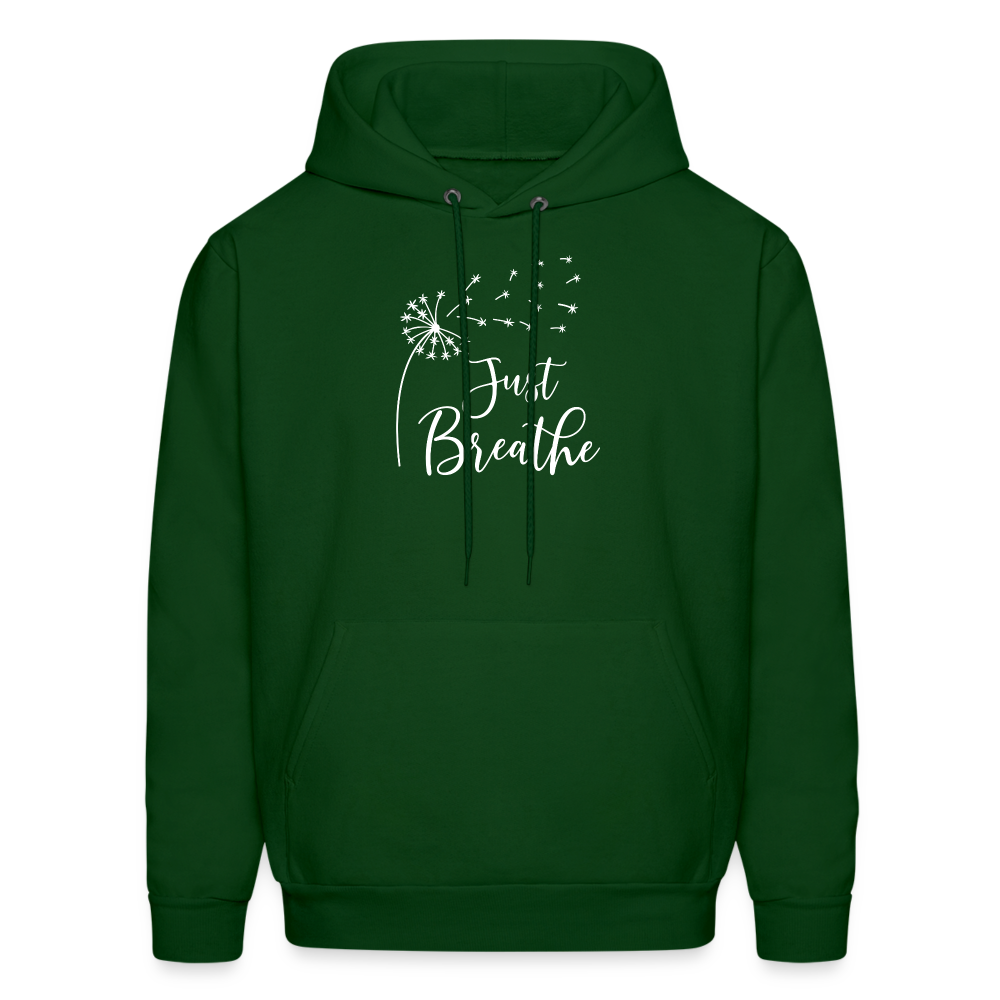 Just Breathe WH Hoodie - forest green