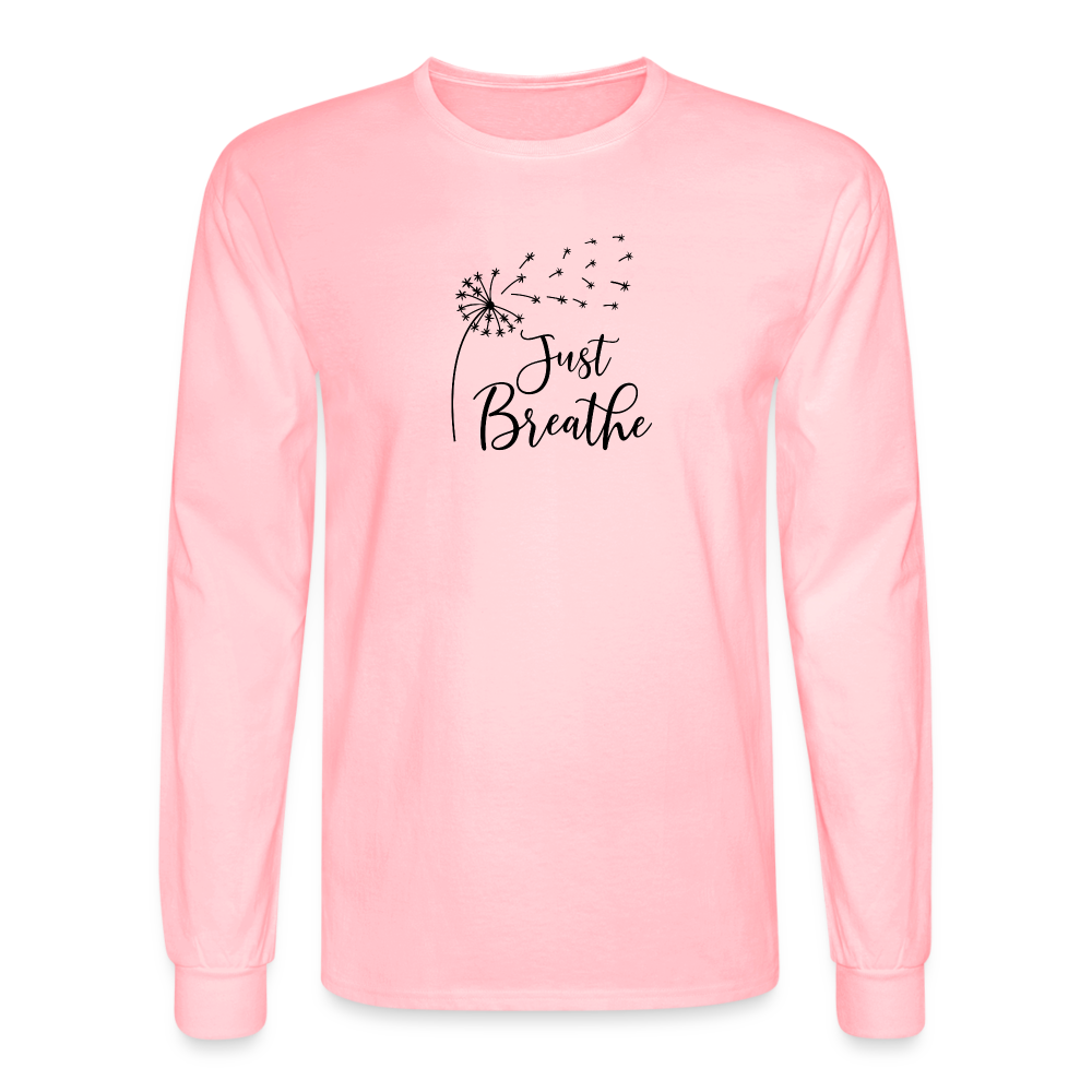 Just Breathe BL Long Sleeve Shirt - pink